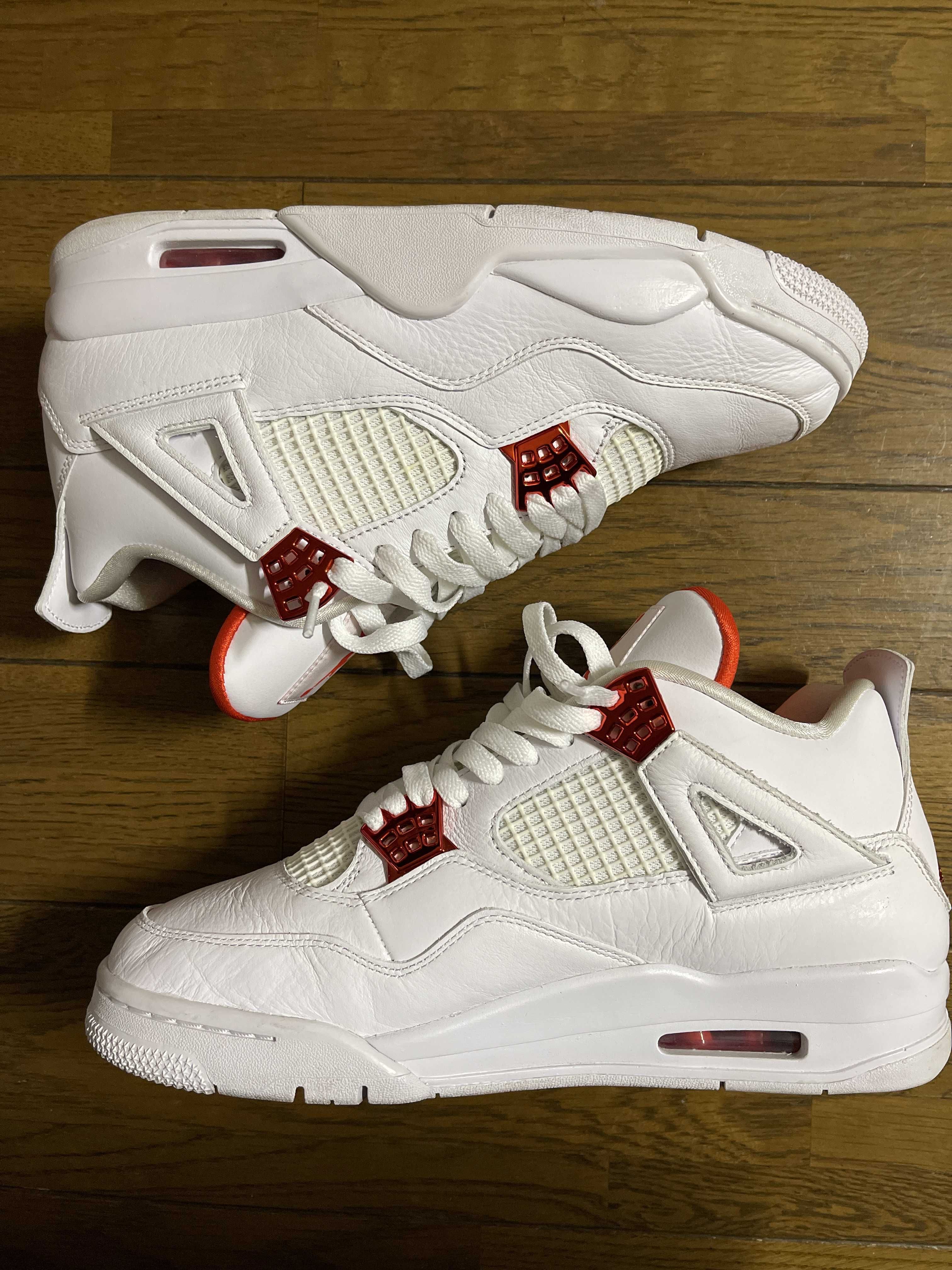 Nike Air Jordan 4 Retro "White/Team Orange"