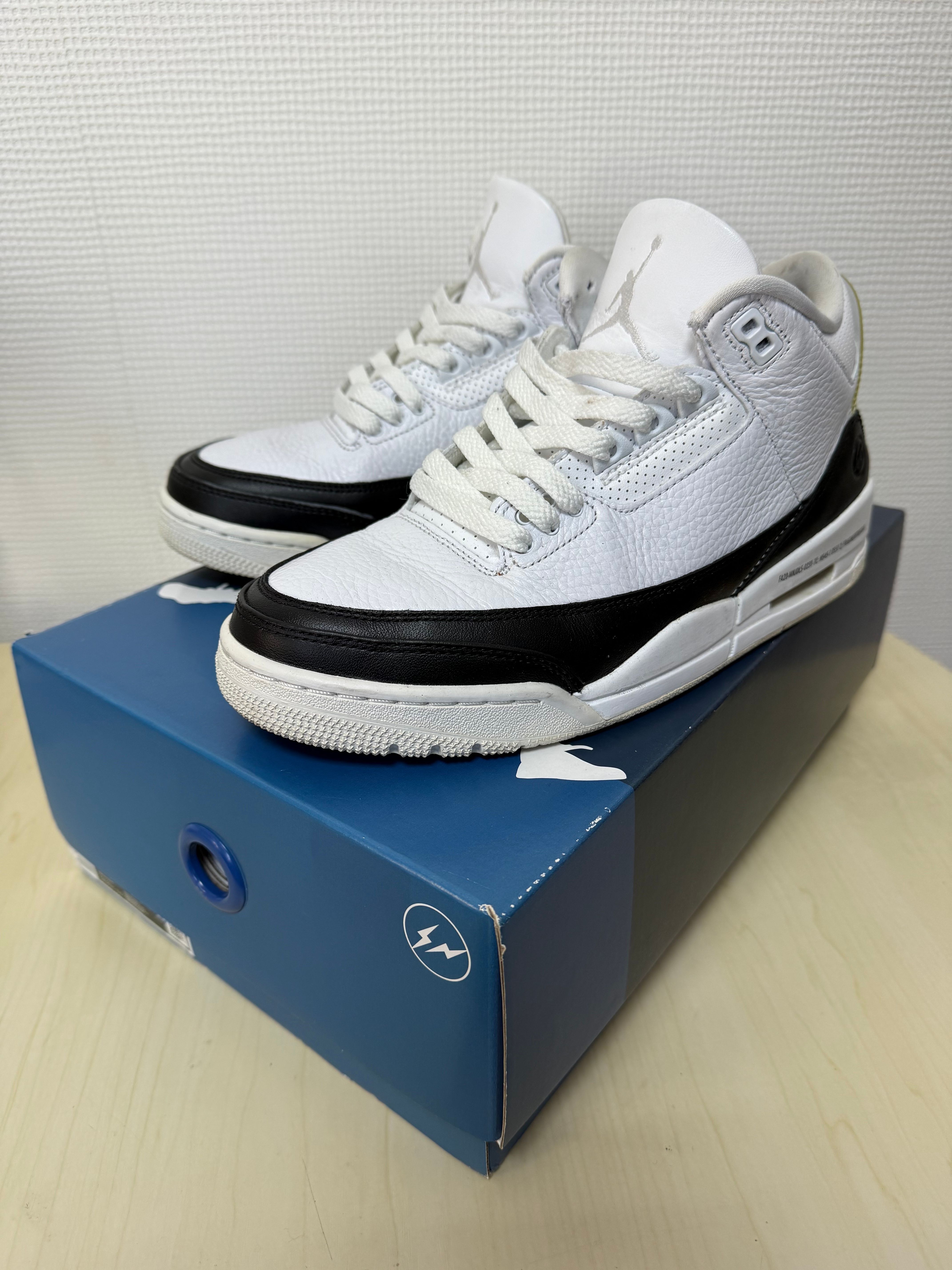 Fragment × Nike Air Jordan 3 "White/Black"
