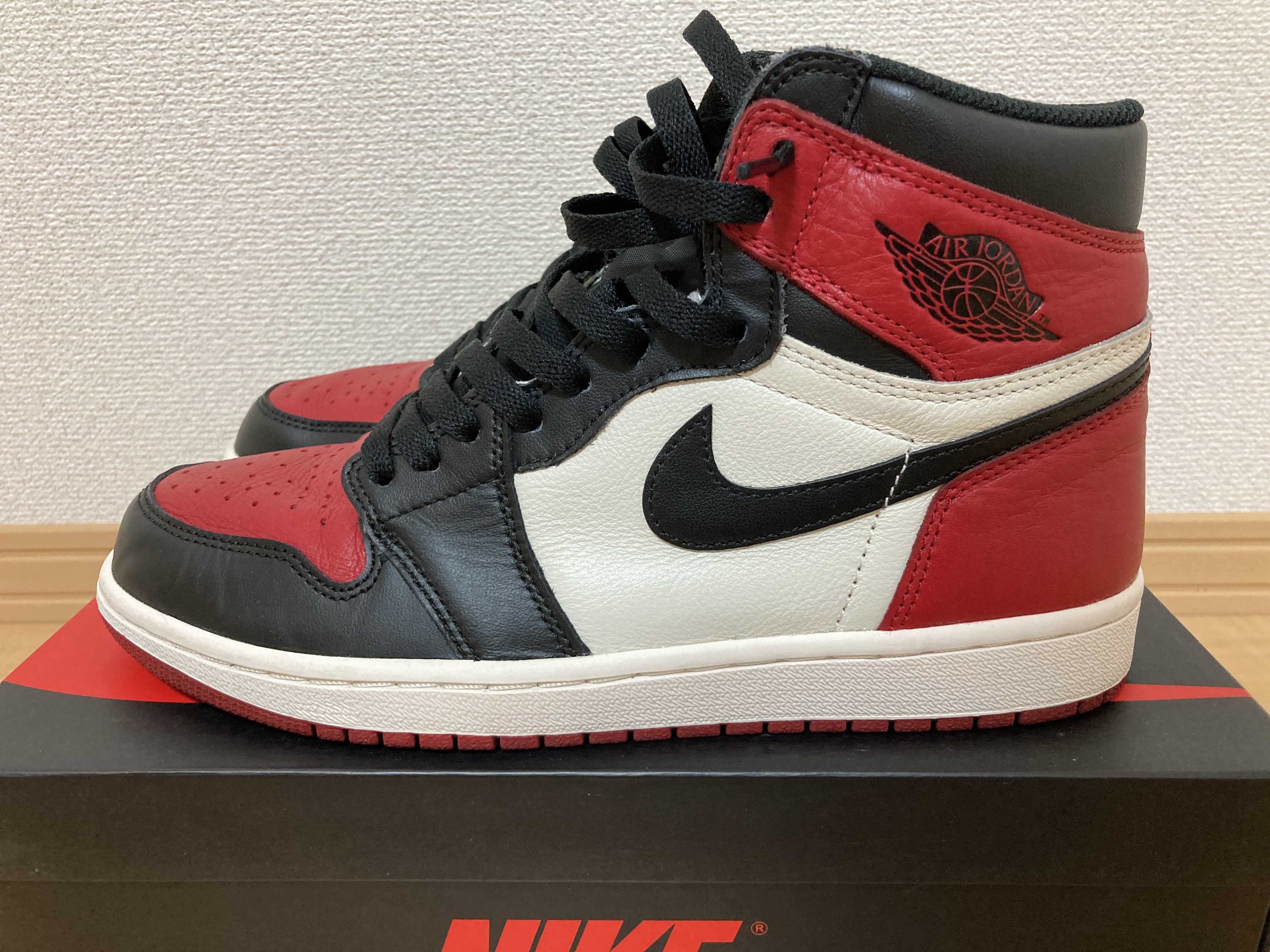 Nike Air Jordan 1 Retro High OG "Bred Toe"