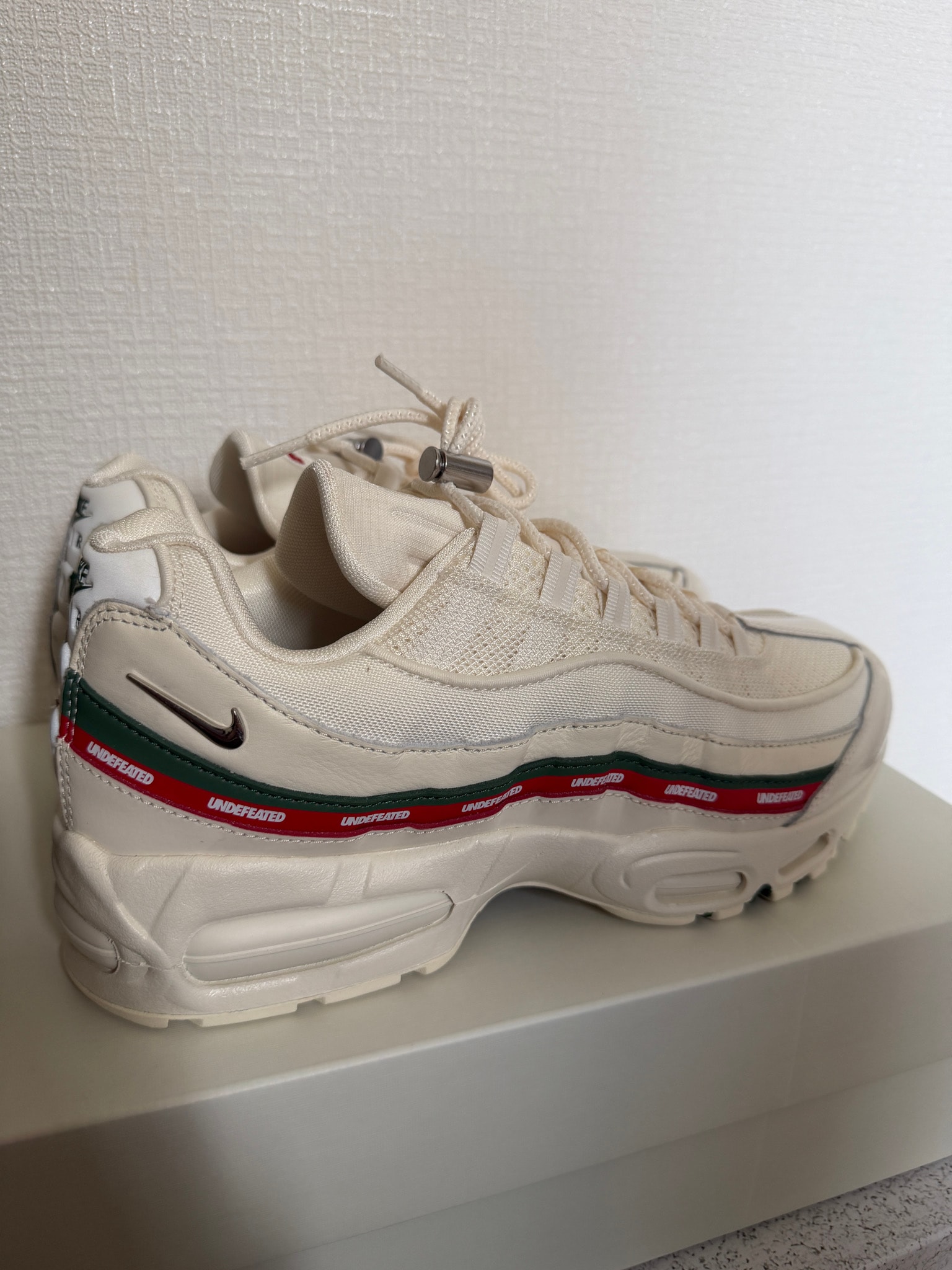 UNDEFEATED × Nike Air Max 95 SP "Sail"