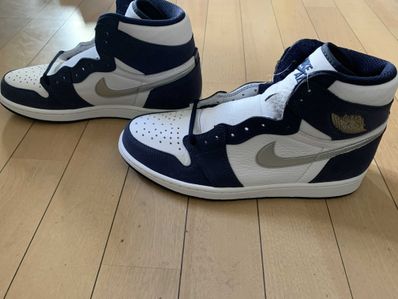 Nike Air Jordan 1 High OG CO.JP "White/Midnight Navy" (2020)(ブリーフケースなし)