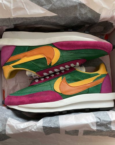 sacai × NIKE LDV WAFFLE "PINE GREEN"