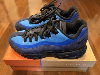 Stash × Nike Air Max 95 "Black and Harbor Blue" (2024)