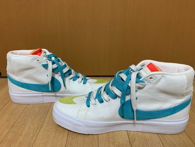 Nike SB Blazer Mid Edge "Summit White/Oracle Aqua"