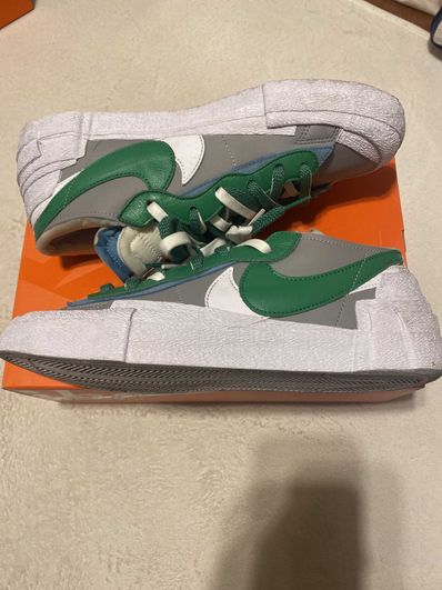 sacai × Nike Blazer Low "Classic Green"