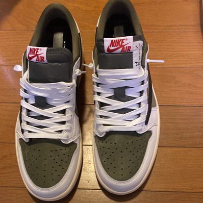 Travis Scott × Nike Air Jordan 1 Low OG SP "Reverse Olive"