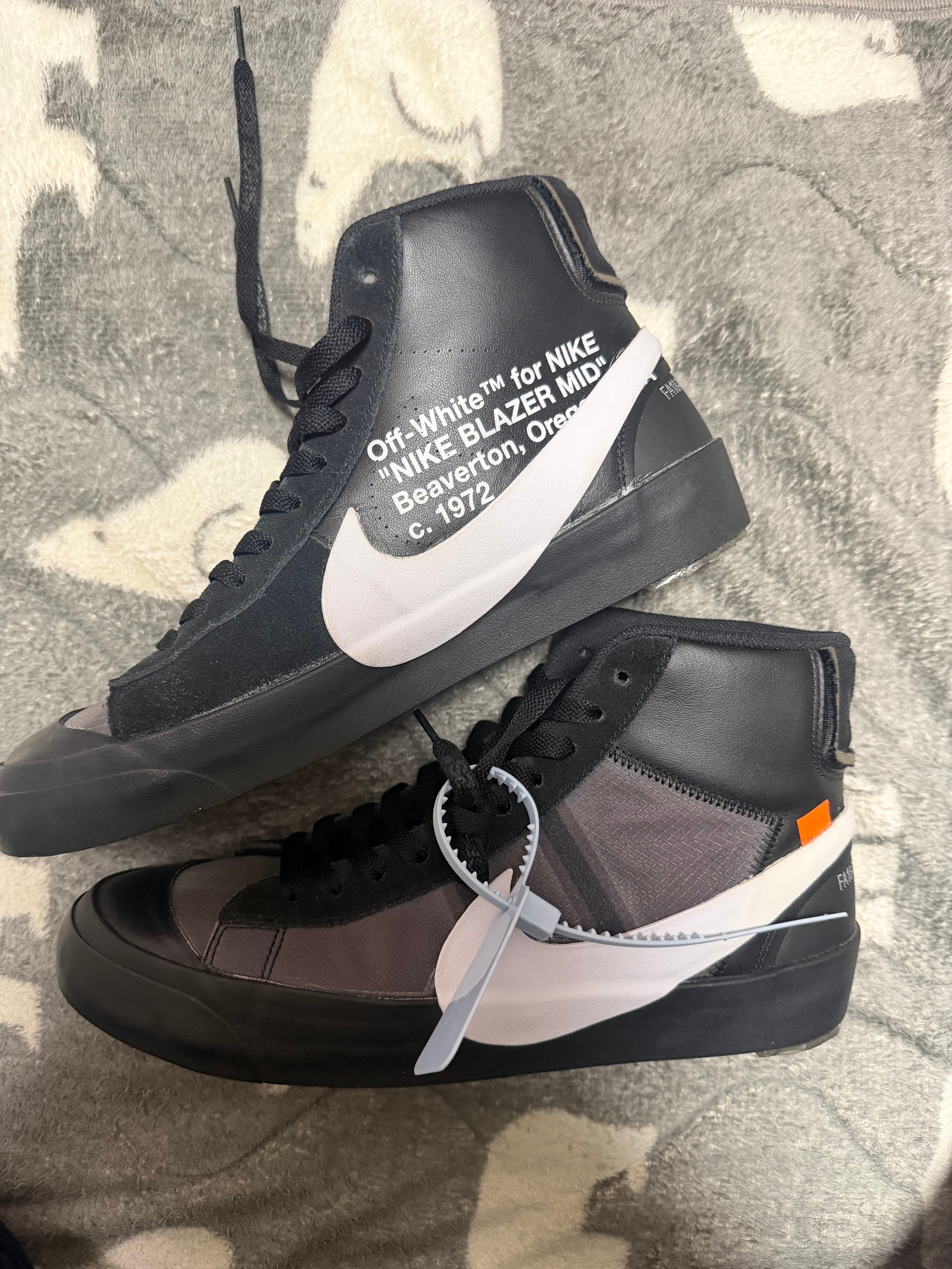 Off-White × Nike Blazer Studio Mid "Grim Reaper"