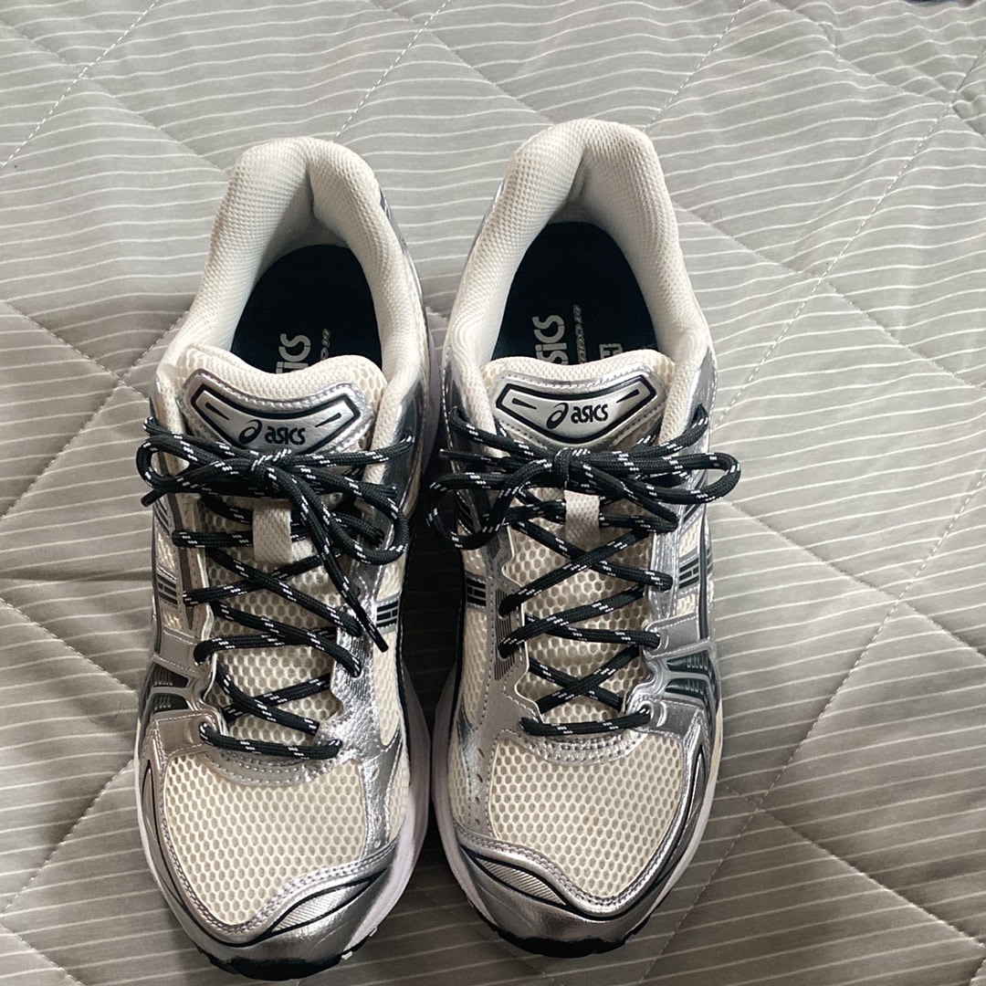 KITH × Asics Vintage Tech Gel-Kayano 14 "Cream/Scarab" (1203A566-100)