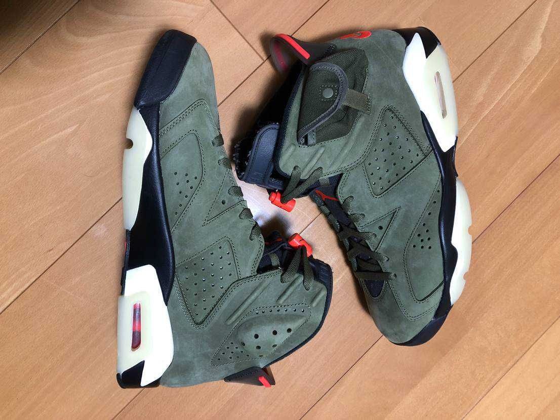 Travis Scott × Nike Air Jordan 6 Retro "Medium Olive"