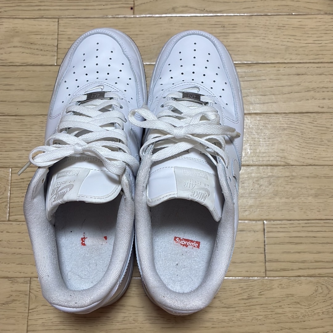 Supreme × Nike Air Force 1 Low "White"