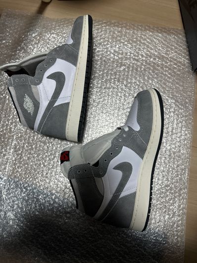 Nike GS Air Jordan 1 Retro High OG "Black and Smoke Grey"