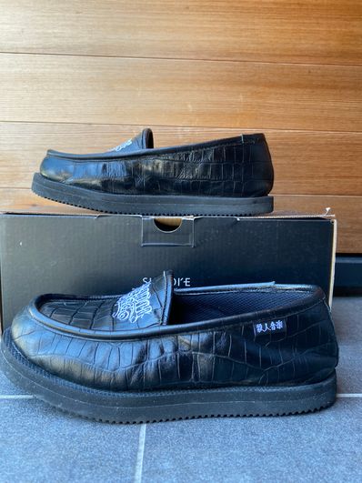 Aphrodite Gang Holdings × WACKO MARIA × SUICOKE Deebo Shoes "Black"(TYPE-2)