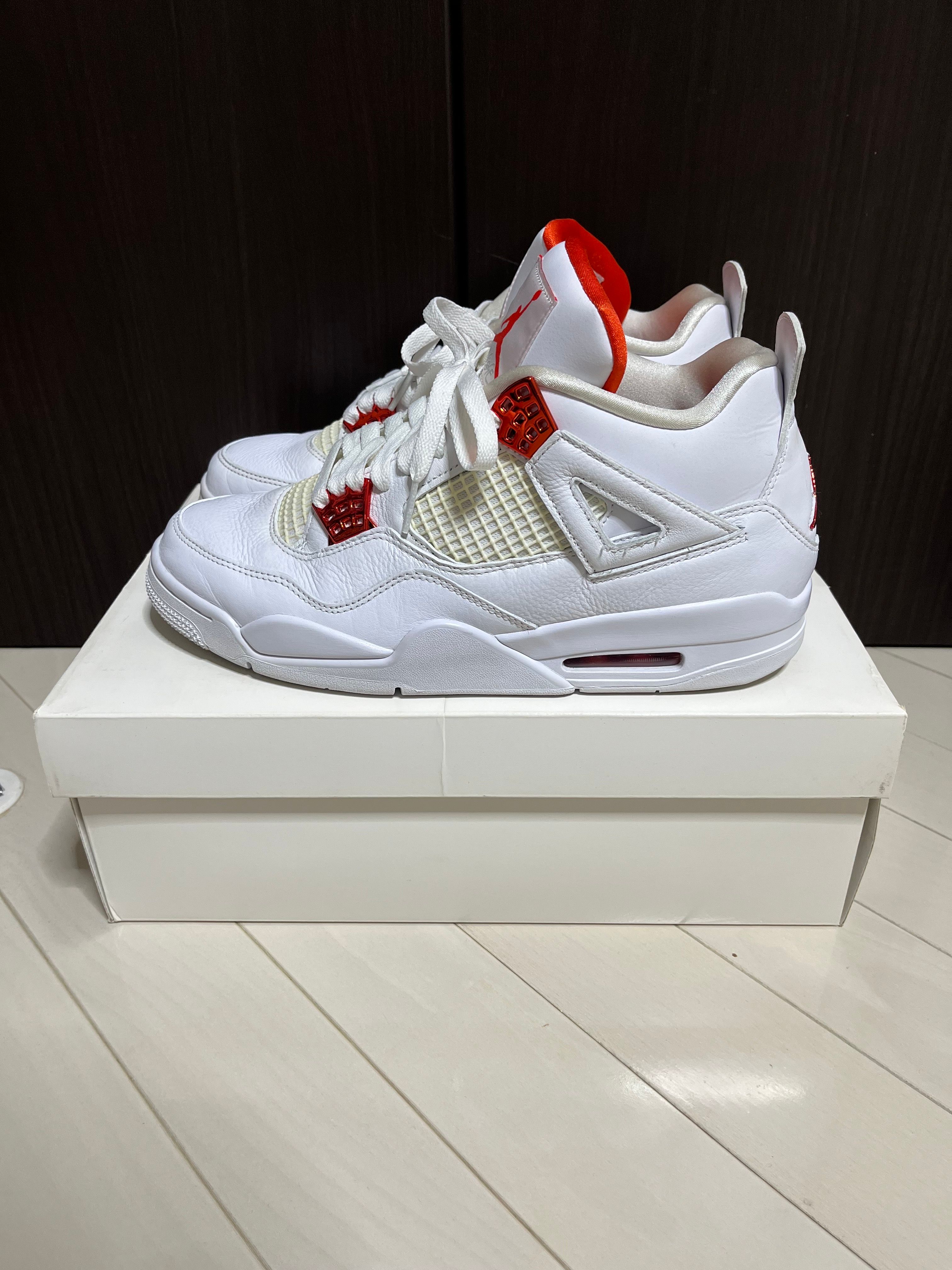 Nike Air Jordan 4 Retro "White/Team Orange"