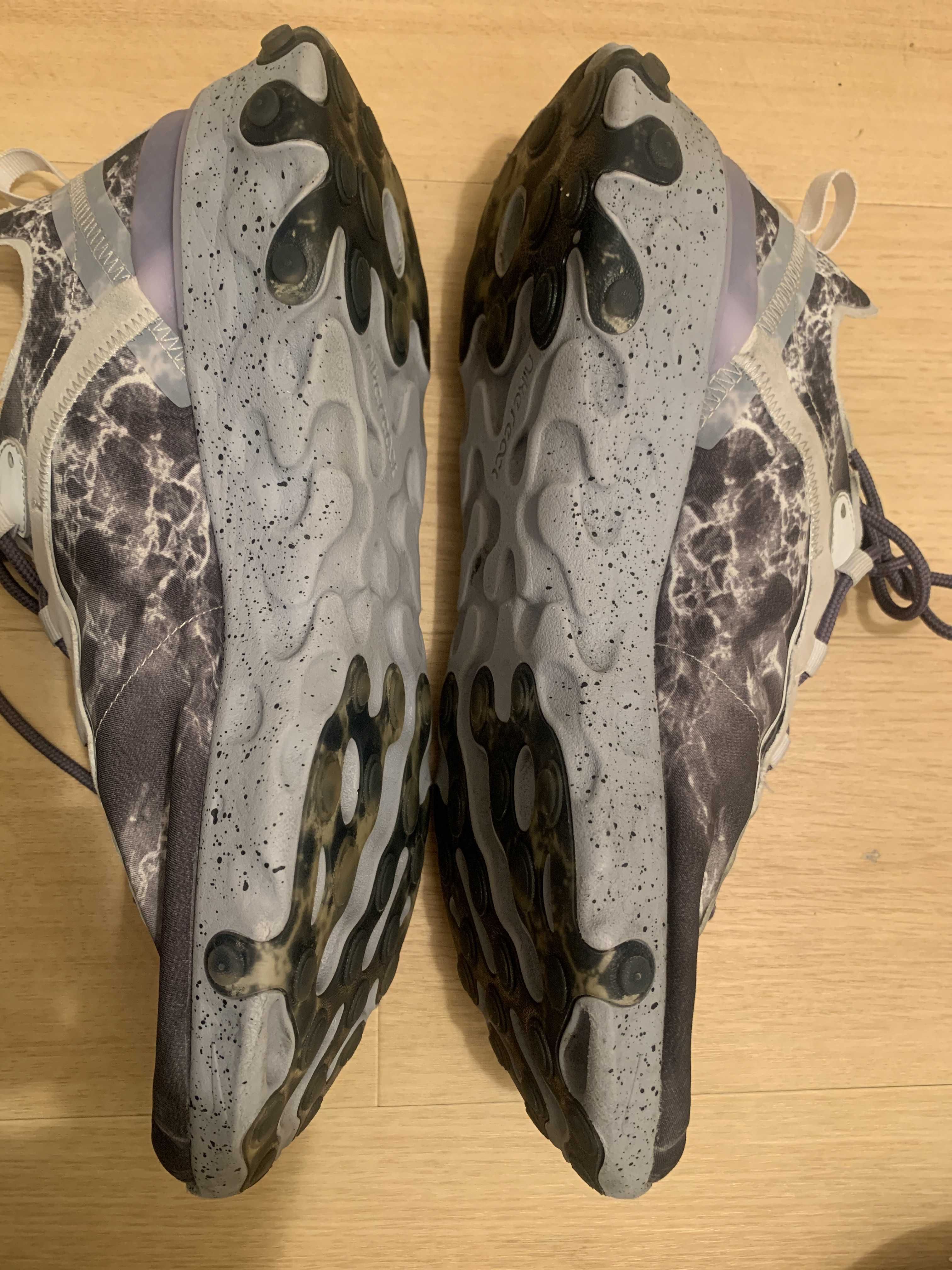 KENDRICK LAMAR×NIKE REACT ELEMENT 55 "PURE PLATINUM/CLEAR-WOLF GREY-BLACK"