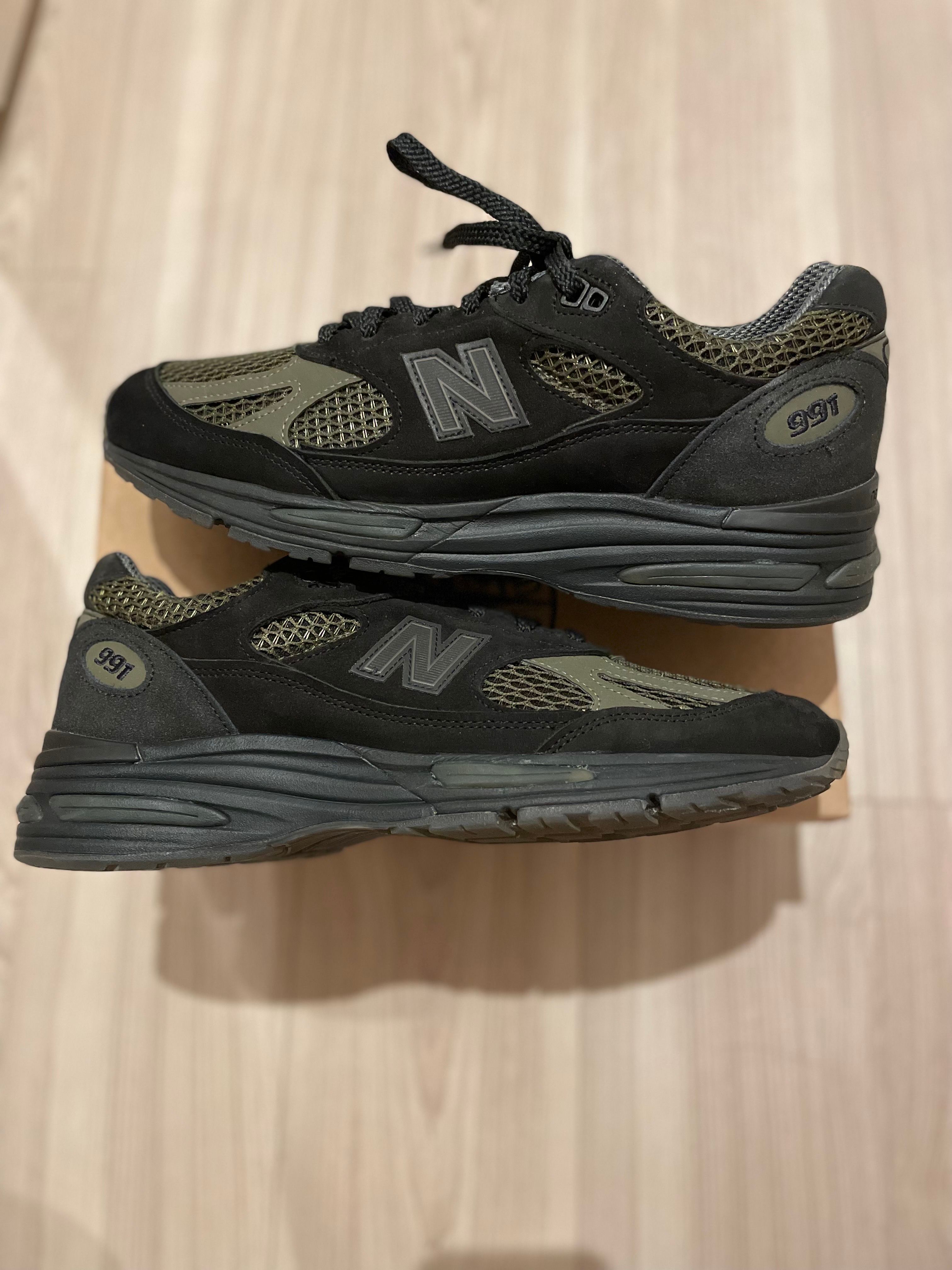 Stone Island × New Balance 991V2 "Black"