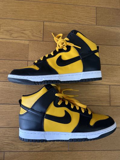 Nike Dunk High "University Gold and Black"