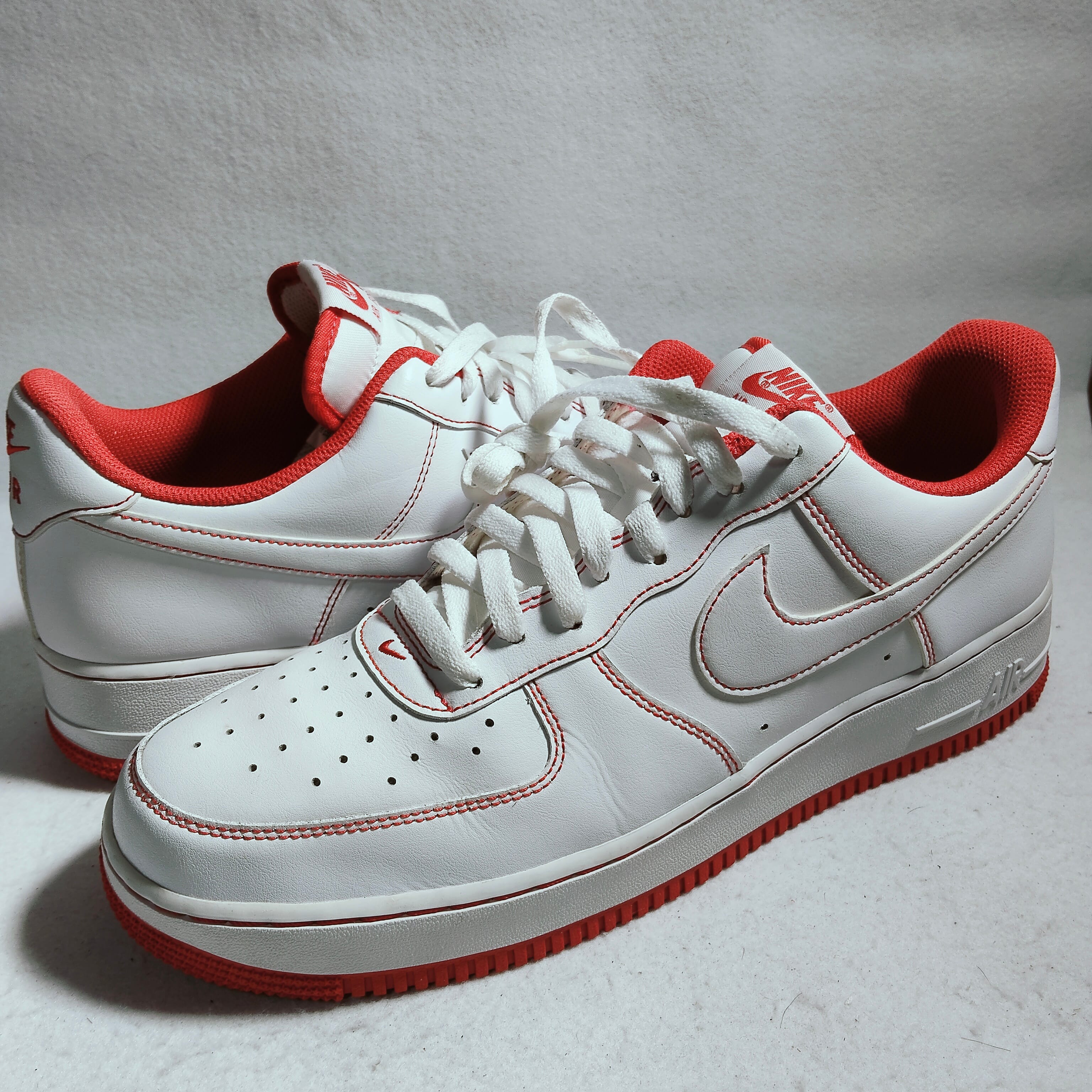 Nike Air Force 1 Low '07 Stitch "Radiant Red"