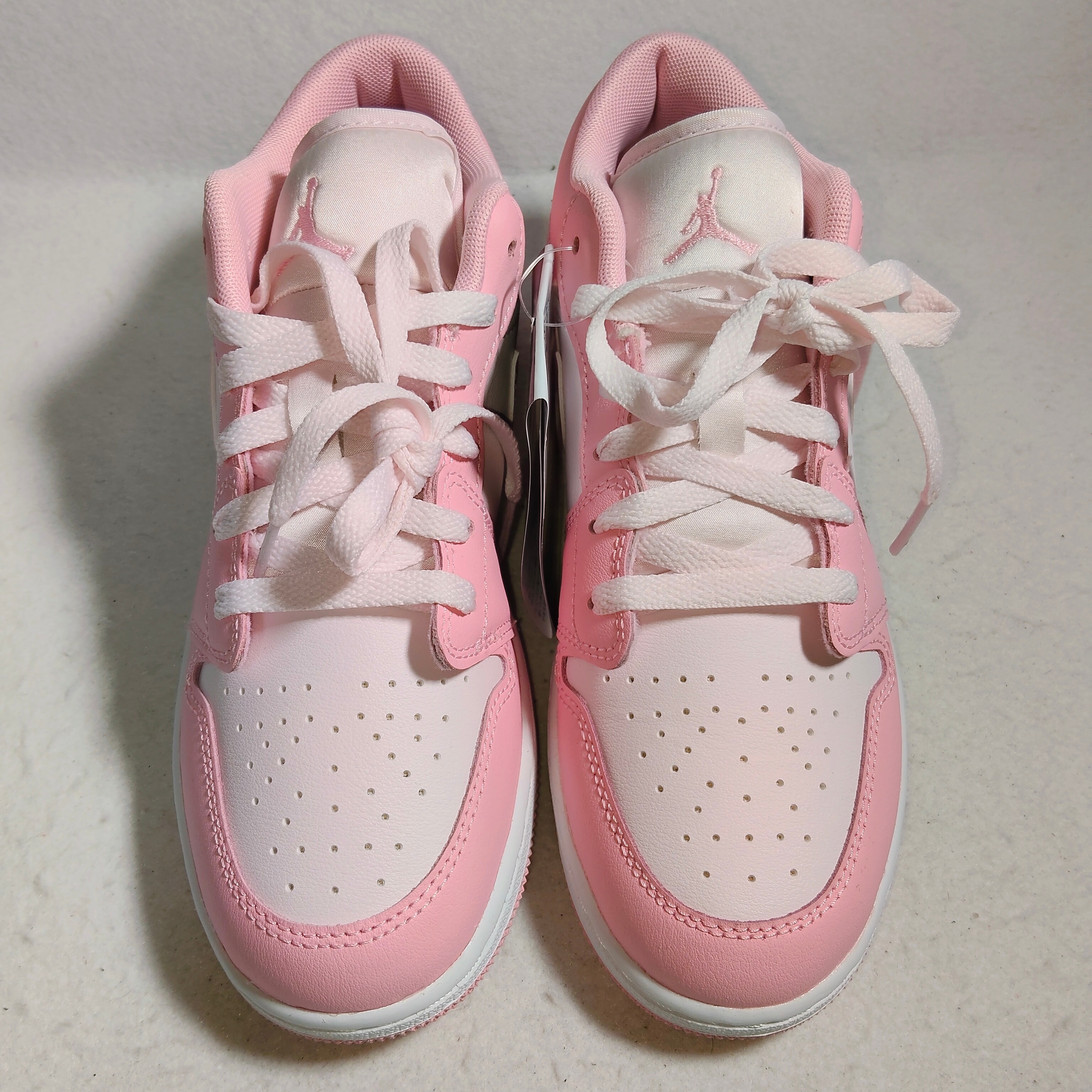 Nike GS Air Jordan 1 Low "Medium Soft Pink/White/Pearl Pink"