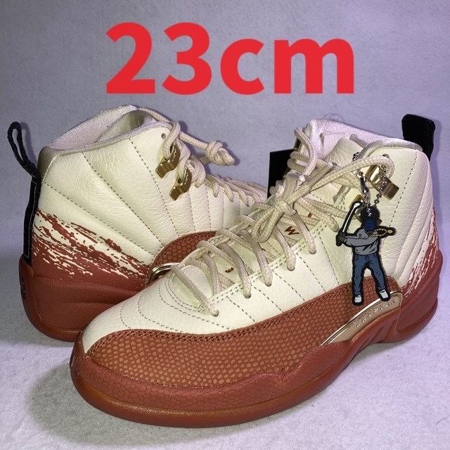 Eastside Golf × Nike Air Jordan 12 "Muslin/Black Burnt Sunrise"