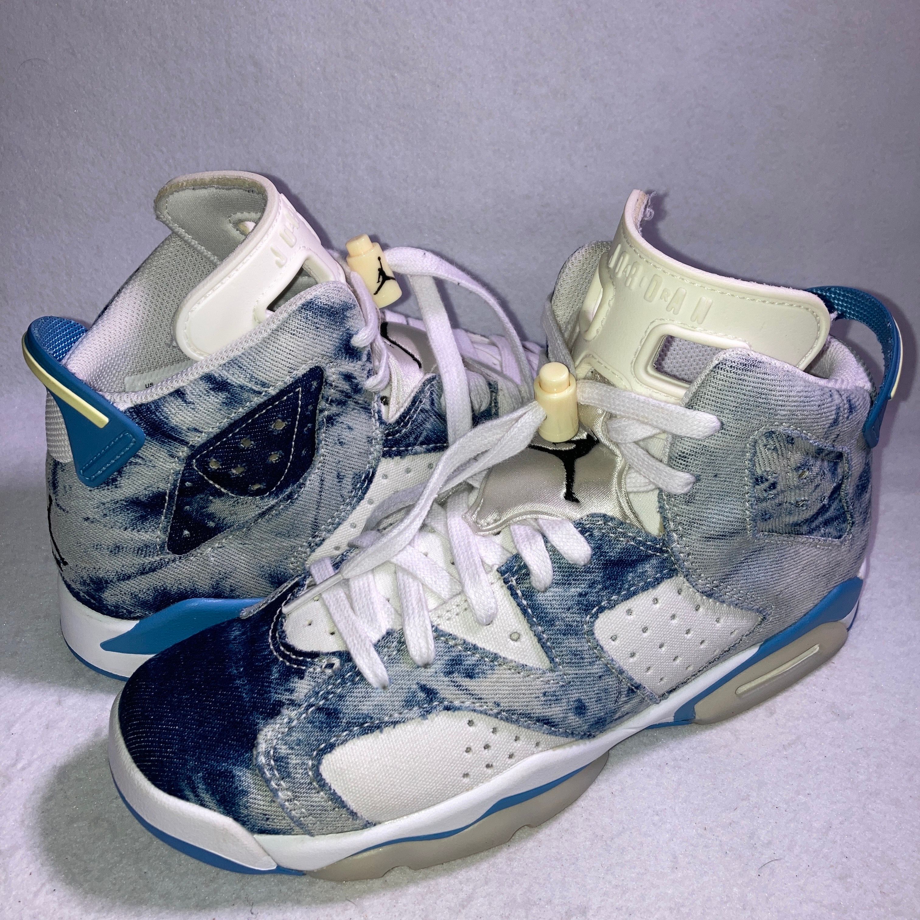Nike GS Air Jordan 6 "Washed Denim"