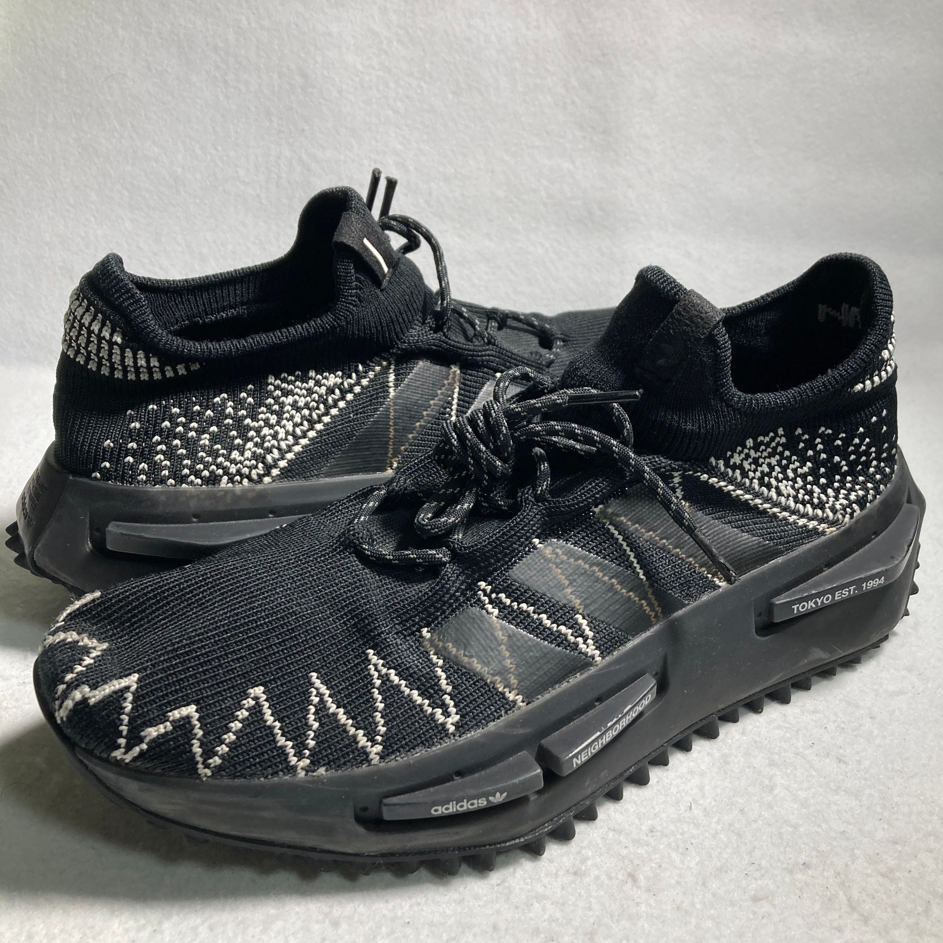 NEIGHBORHOOD × adidas NMD S1 Knit "Black"