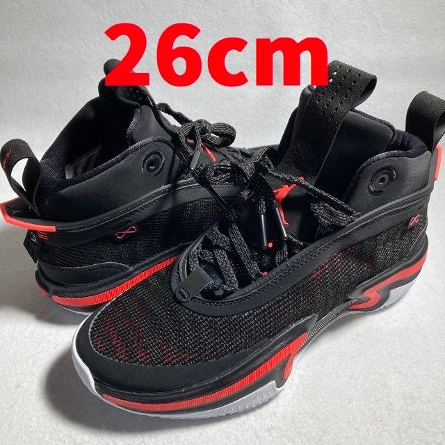 Nike Air Jordan 36 "Black/Infrared 23" (White Sole)