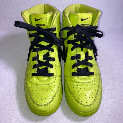 AMBUSH × NIKE DUNK HIGH "FLASH LIME"