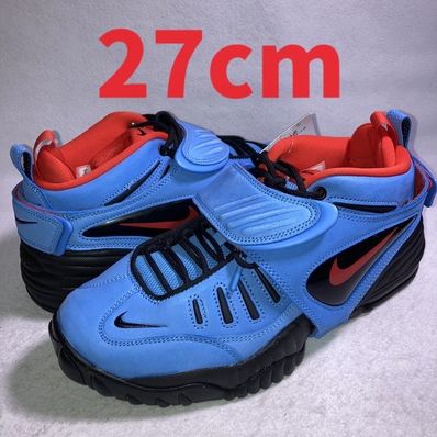 AMBUSH × Nike Air Adjust Force "University Blue and Habanero Red"