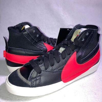 Nike BLAZER MID '77 Jumbo "Black/Sail/Olive Aura/Bright Crimson"