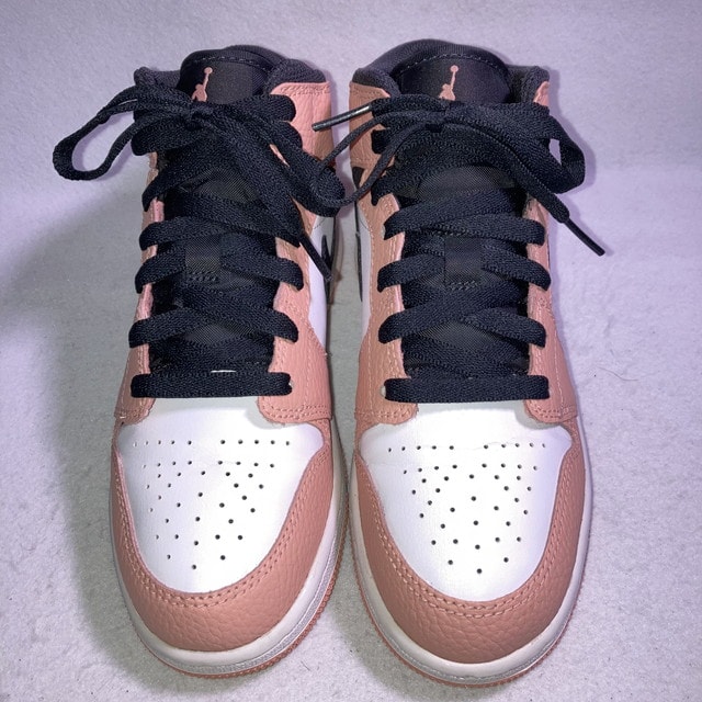 Nike GS Air Jordan 1 Mid "Pink Quartz"