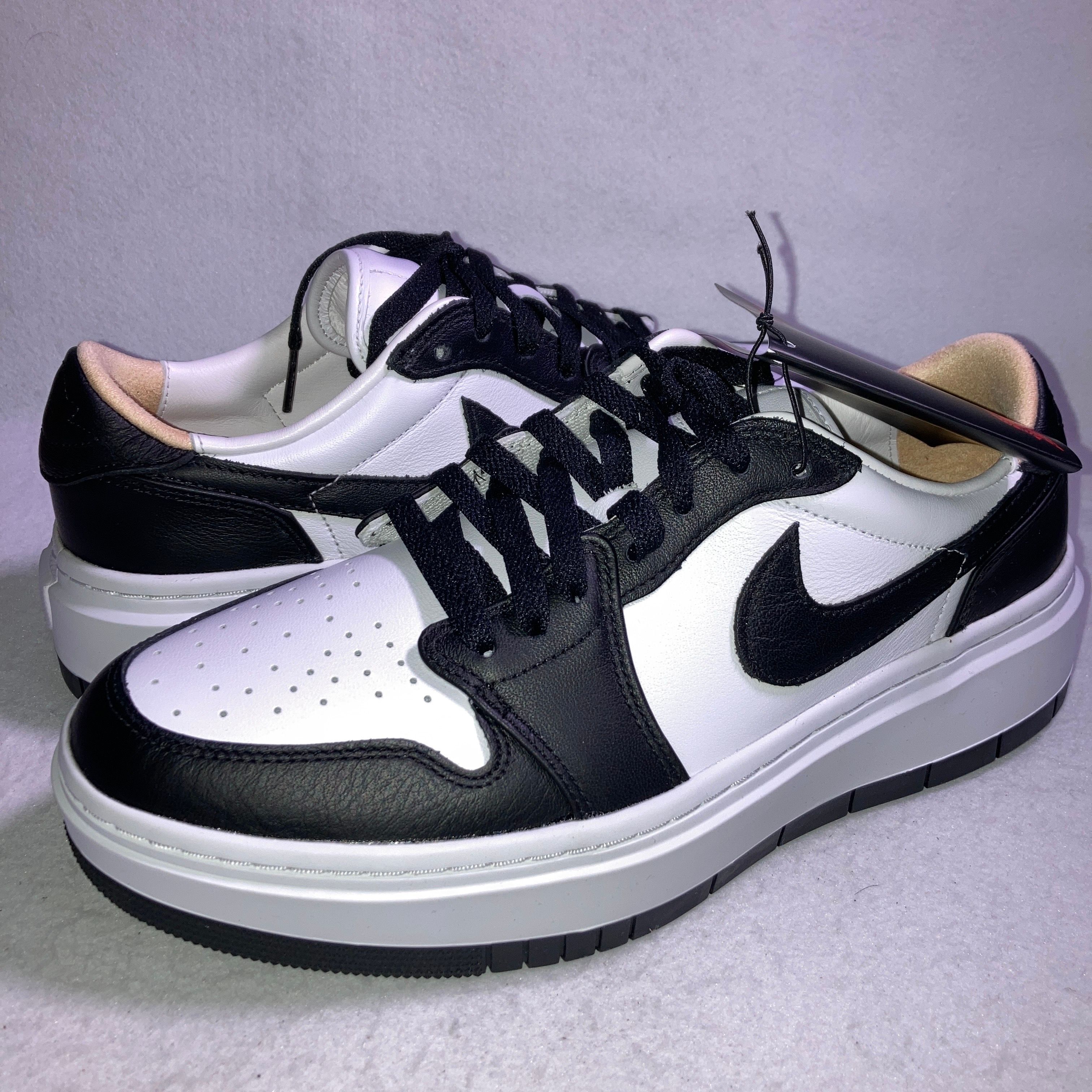 Nike Women's Air Jordan 1 Low Elevate "White/Black"
