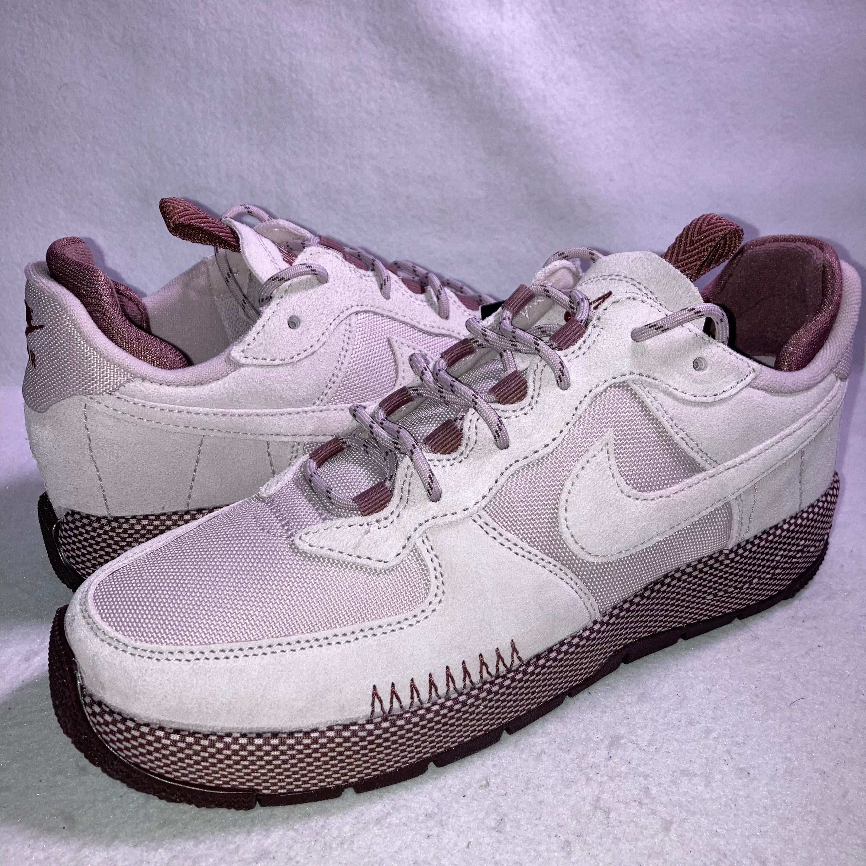 Nike Women's Air Force 1 Wild "Platinum Violet/Smokey Maub/Earth"