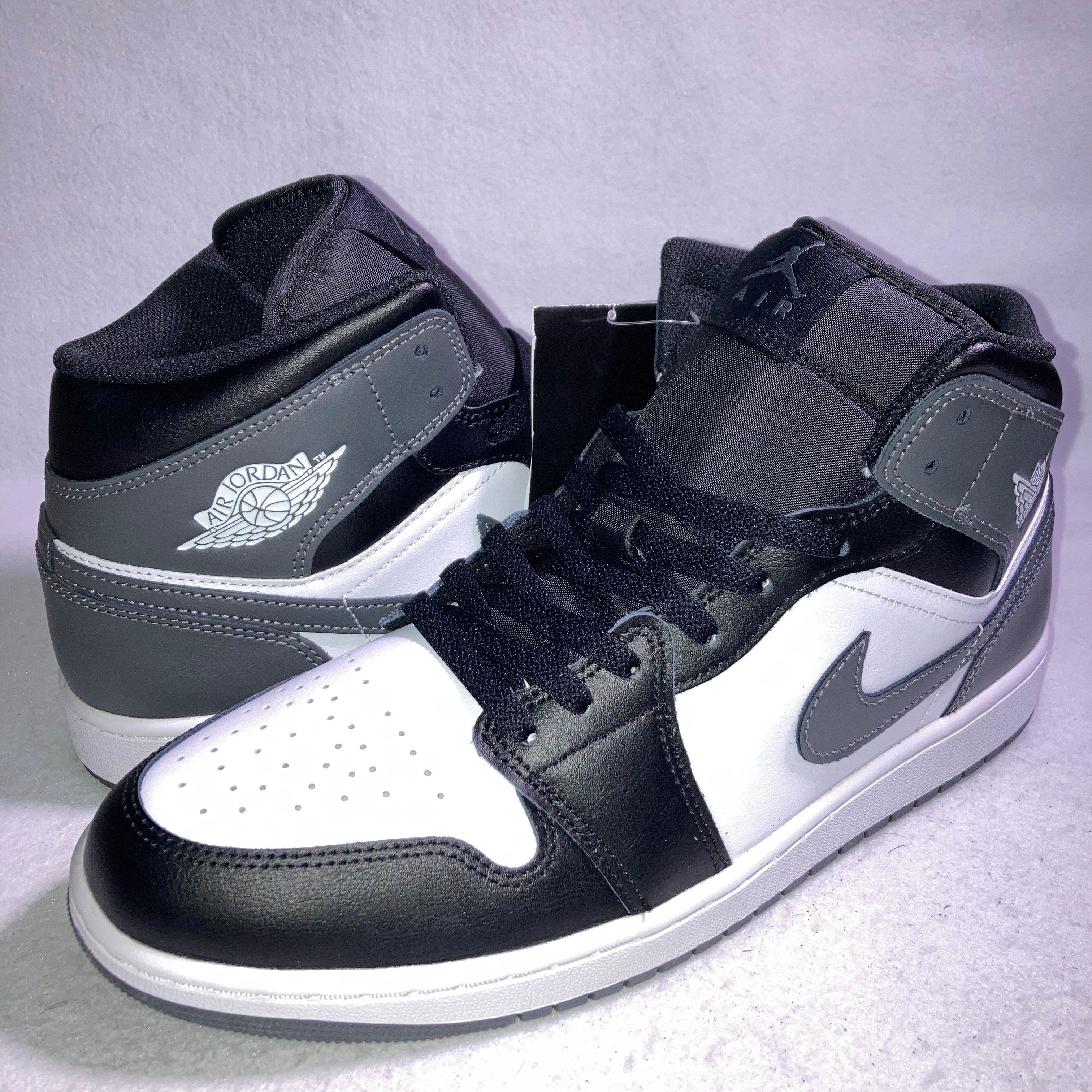 Nike Air Jordan 1 Mid "Black/White/Iron Grey"