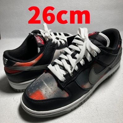 Nike Dunk Low Graffiti "Black/Red"