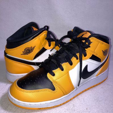 Nike GS Air Jordan 1 Mid "Taxi"