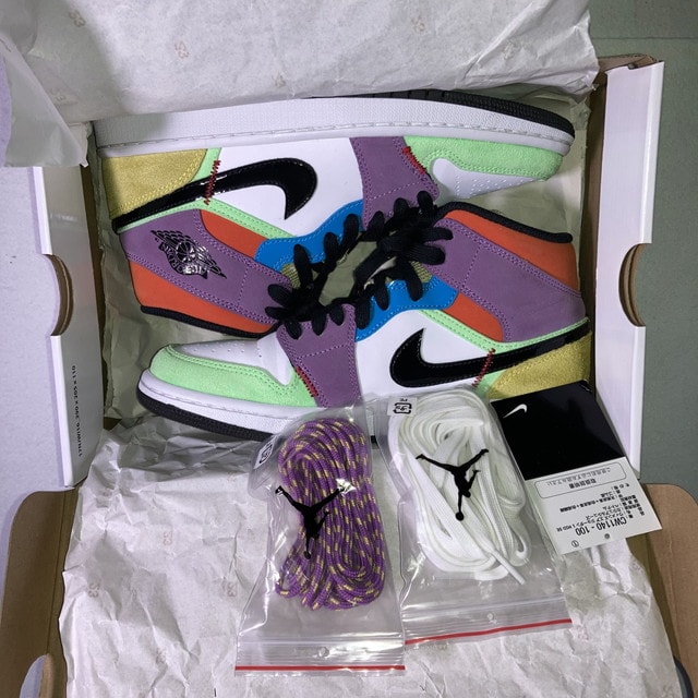 Nike Women's Air Jordan 1 Mid "Multi Color"