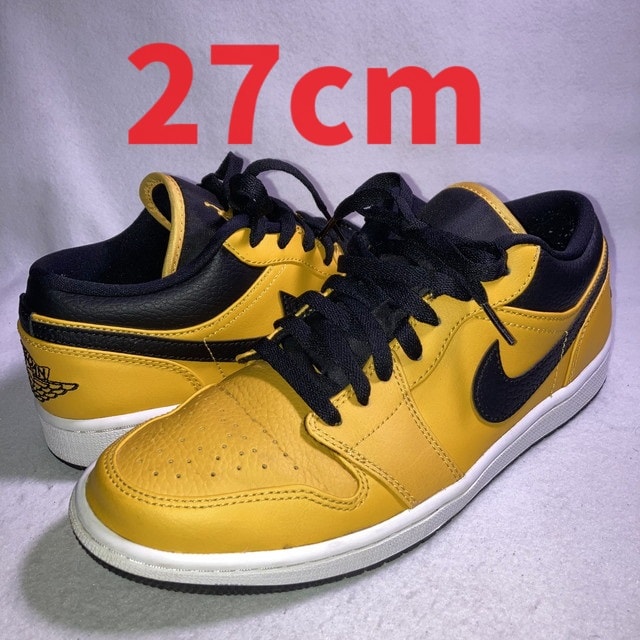 NIKE AIR JORDAN 1 LOW "UNIVERSITY GOLD"