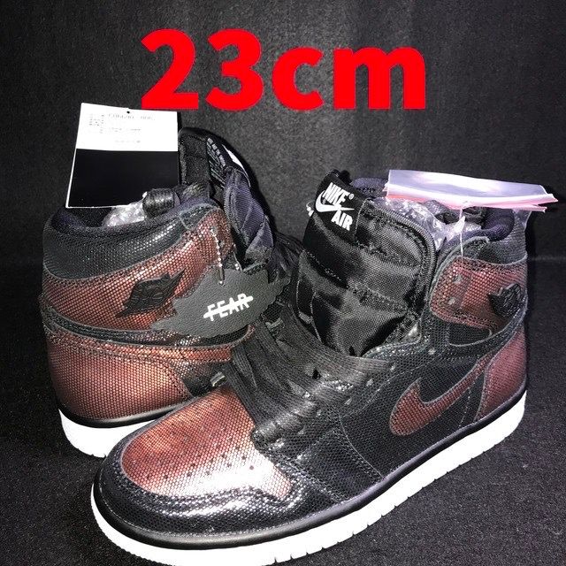 Nike Women's Air Jordan 1 High OG Fearless Metallic Rose Gold