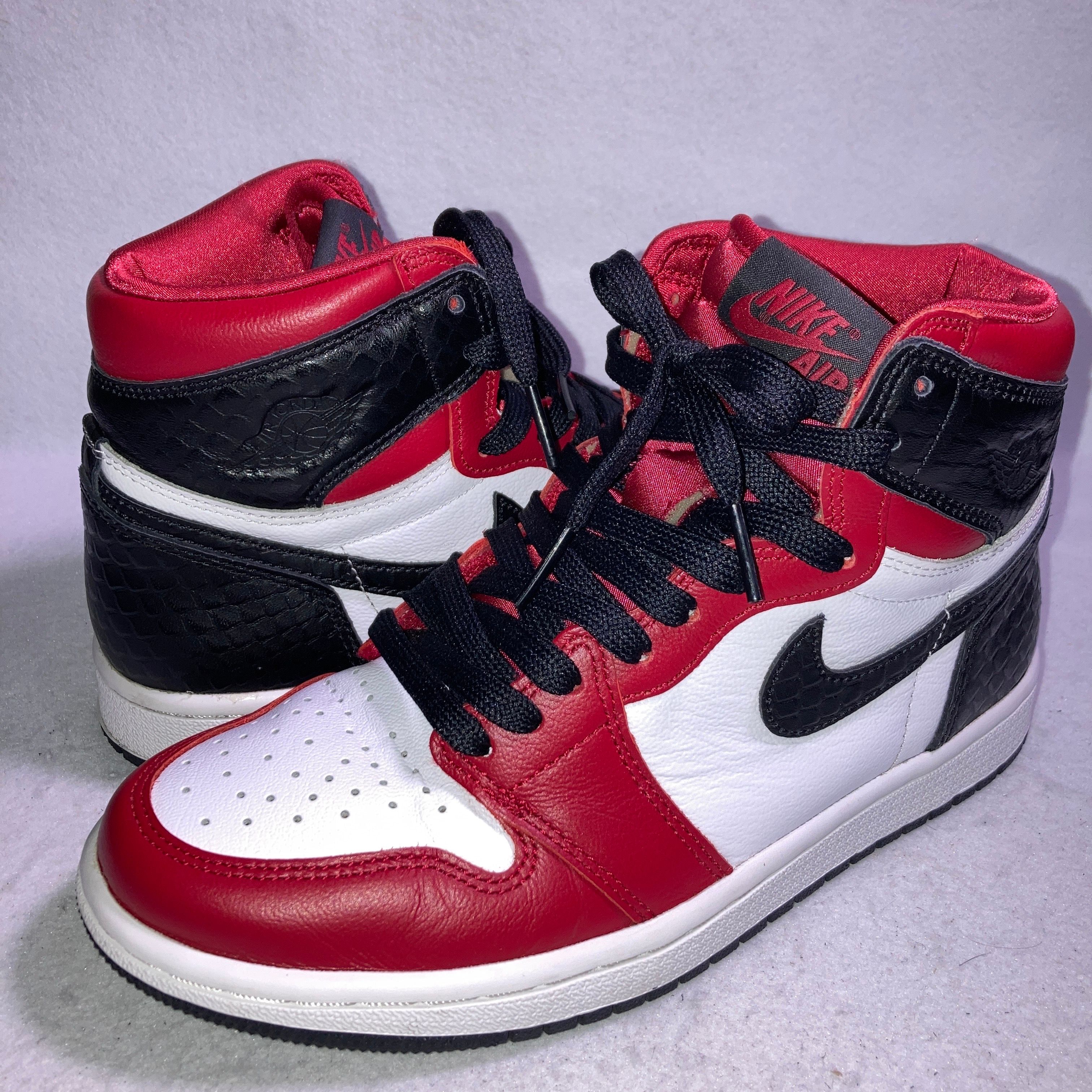 Nike Women's Air Jordan 1 High OG "Satin Red"