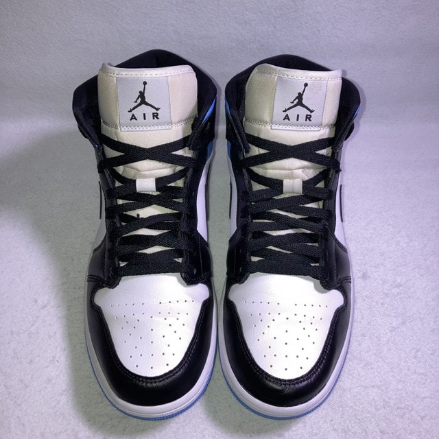 Nike Women's Air Jordan 1 Mid "Black/University Blue"