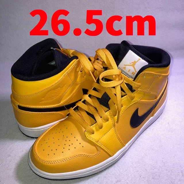 Nike Air Jordan 1 Mid "University Gold Black"