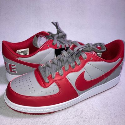 Nike Terminator Low "Varsity Red and Medium Grey"