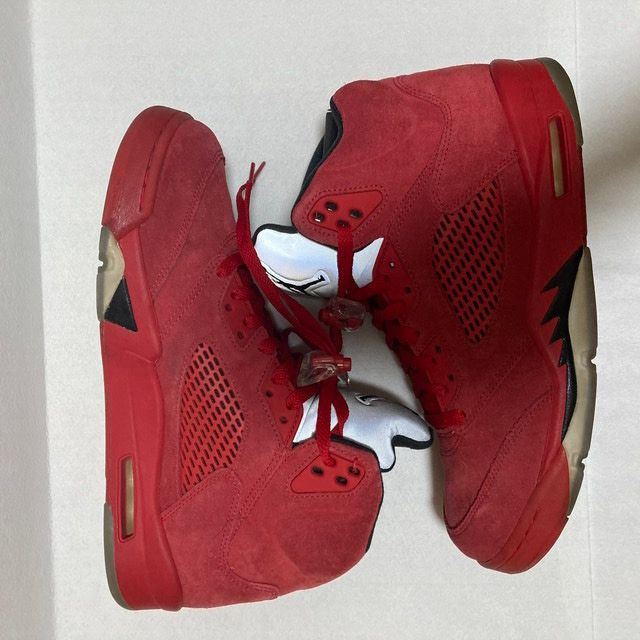 Nike Air Jordan 5 Ratro "Red Suede"
