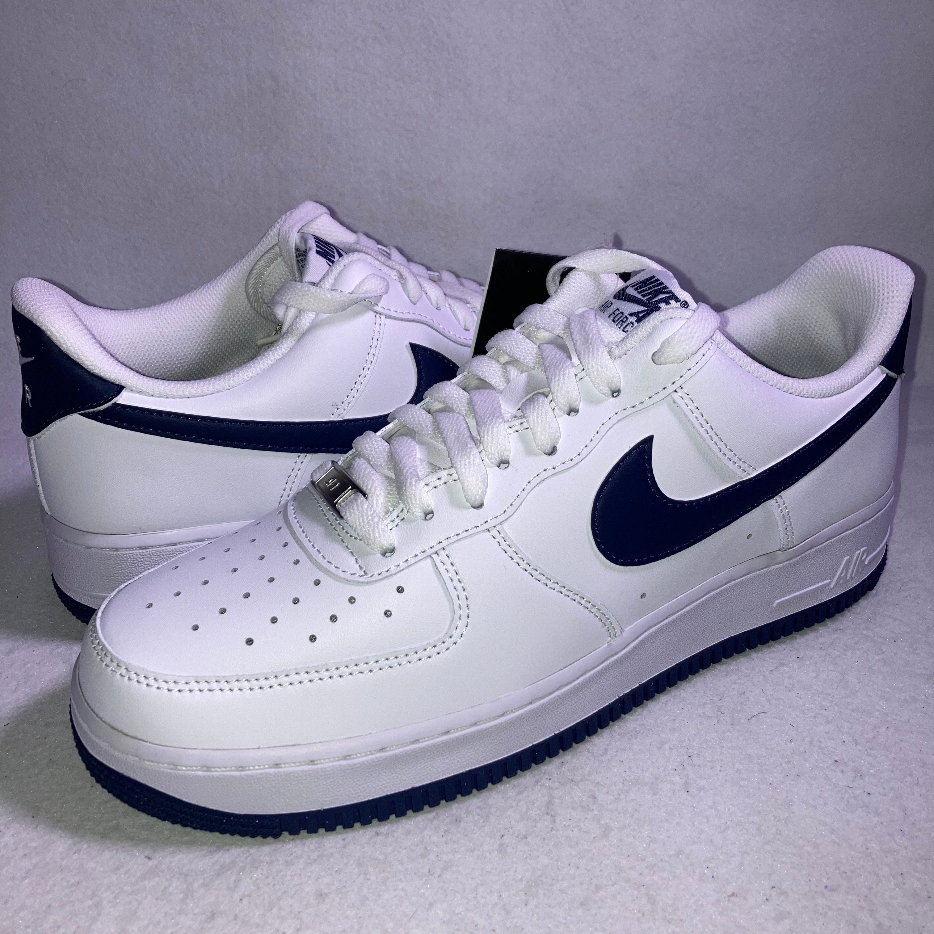 Nike Air Force 1 Low '07 "White/Navy"