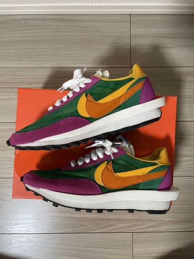 sacai × NIKE LDV WAFFLE "PINE GREEN"