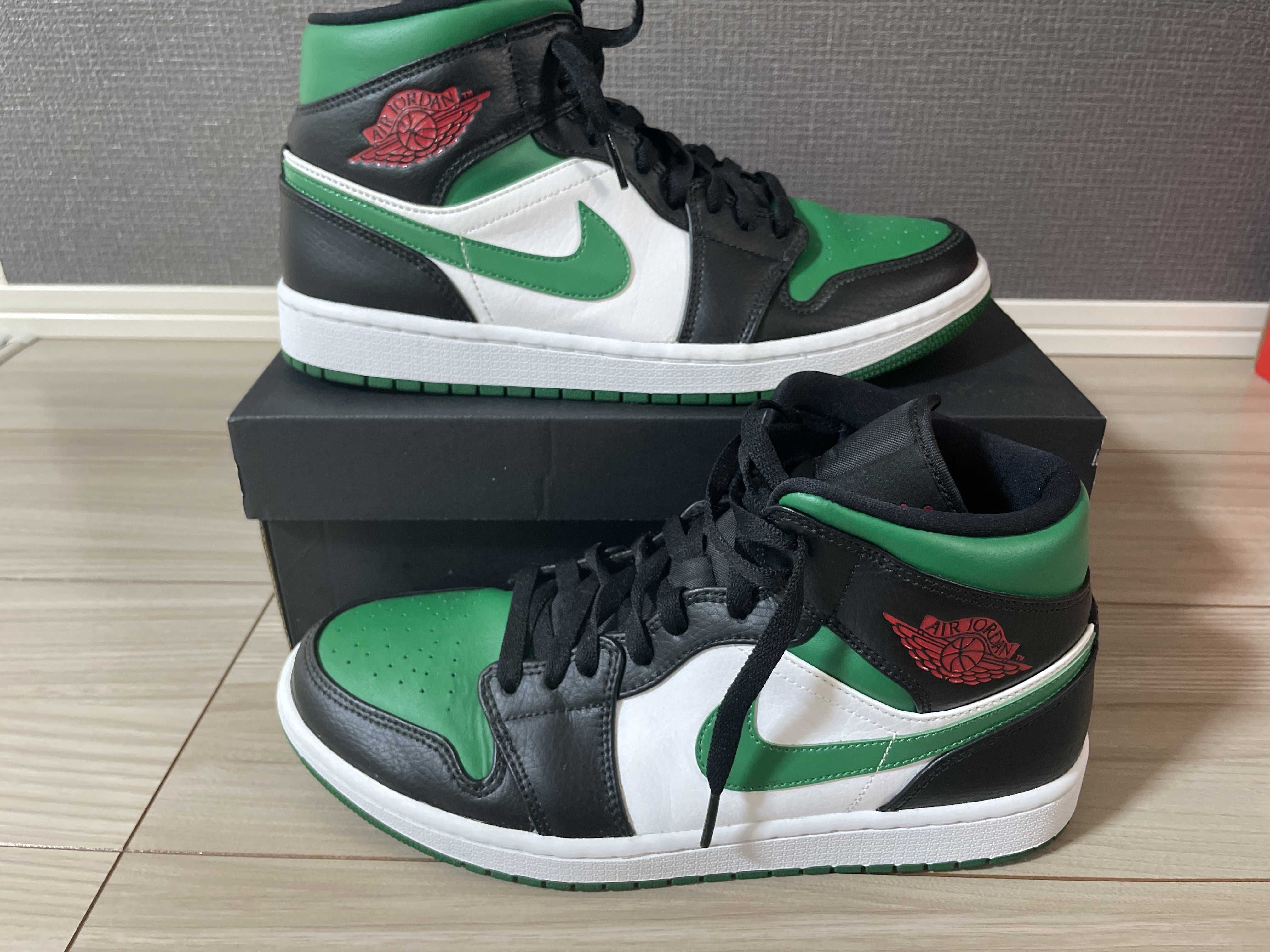 NIKE AIR JORDAN 1 MID "PINE GREEN"
