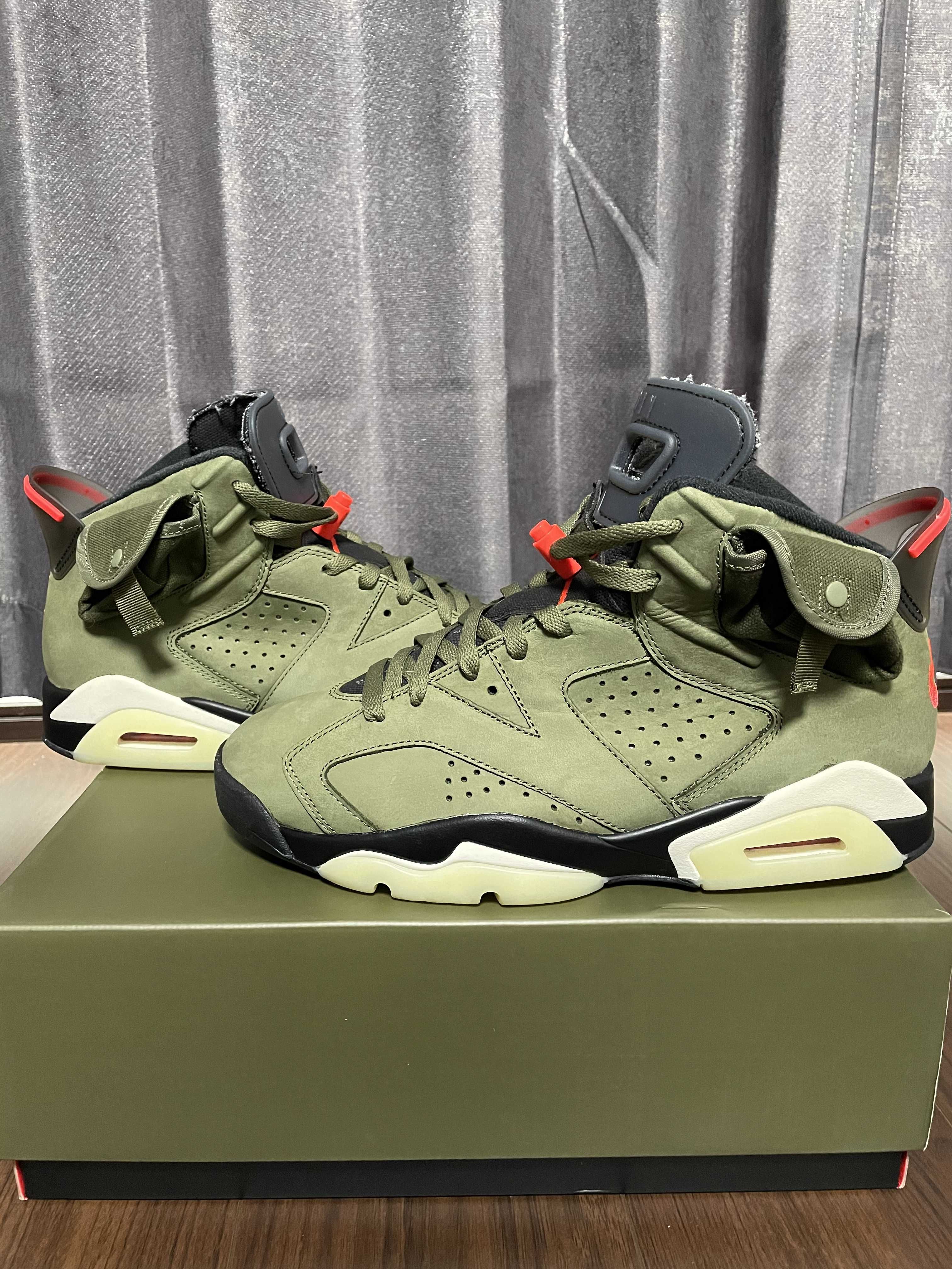 Travis Scott × Nike Air Jordan 6 Retro "Medium Olive"