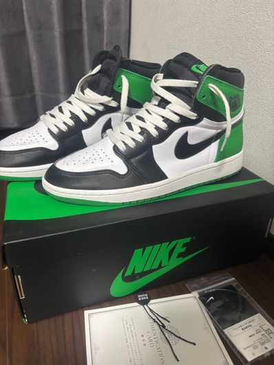 Nike Air Jordan 1 Retro High OG "Celtics/Black and Lucky Green" (2023)