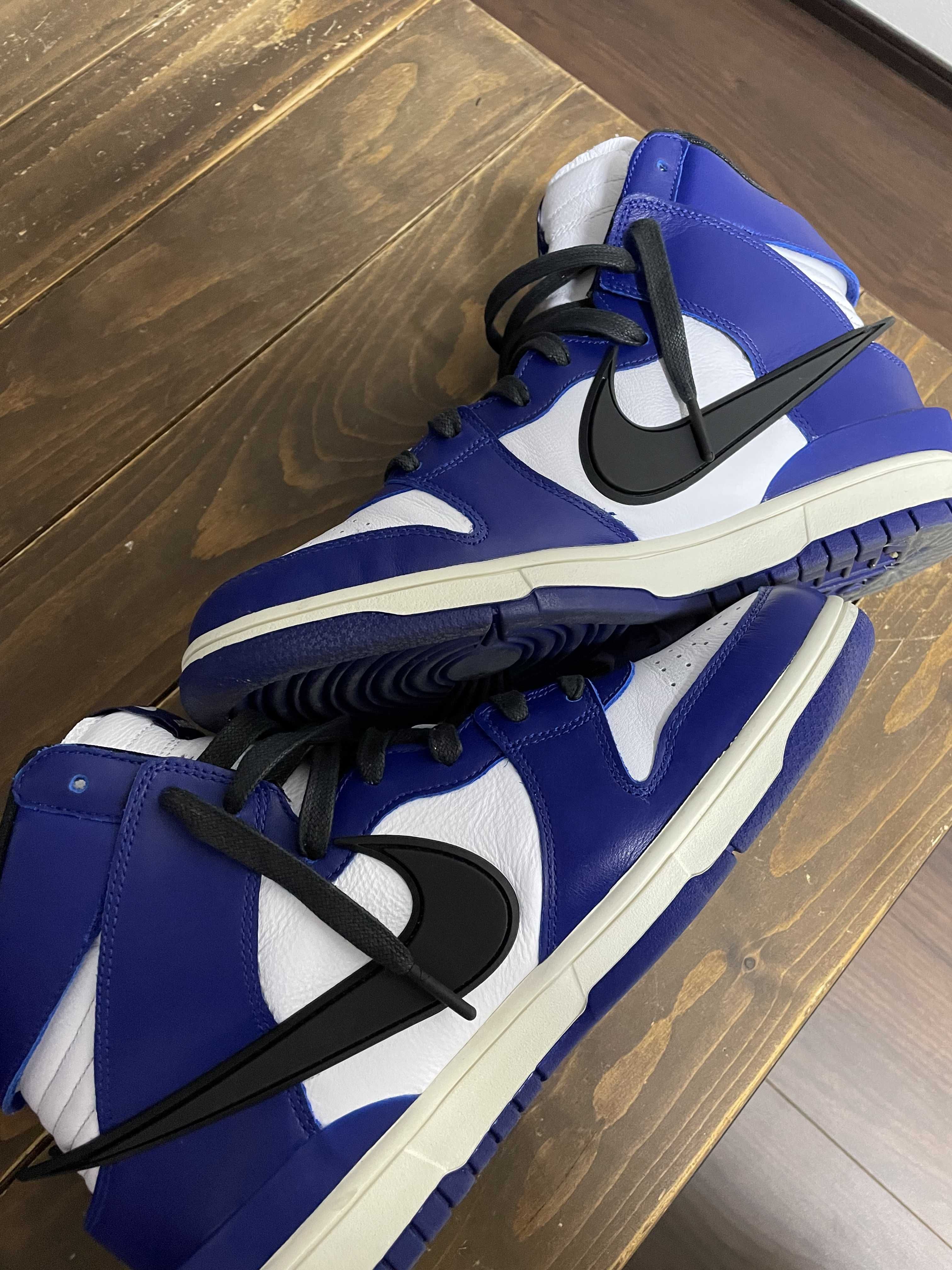 AMBUSH × NIKE DUNK HIGH "DEEP ROYAL"