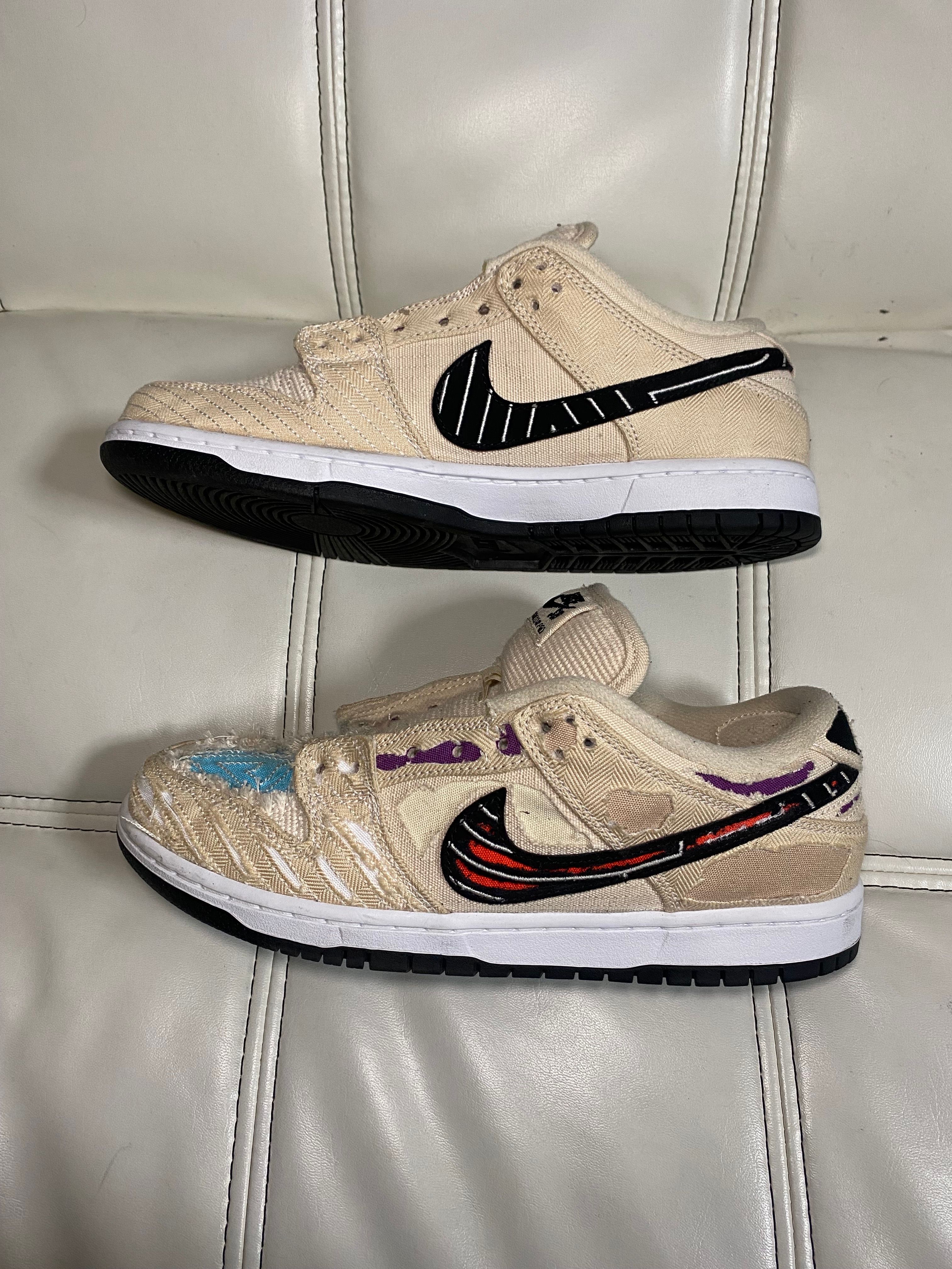 Albino & Preto × Nike SB Dunk Low Pro QS "Pearl White"